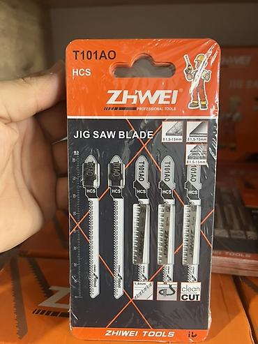 digər alətlər: ZHWEI Tools T101AO HCS Dekupaj (Jig Saw) Bıçaqları – 5-li set - — 1
