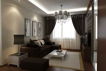 квартира азия молл в Кыргызстан | Долгосрочная аренда квартир: 2 комнаты, 60 м², С мебелью