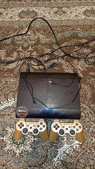 playstation 3 oyunları: Sony PlayStation 3 Super Slim oyun konsolu dəsti - Model: PS3 Super — 3