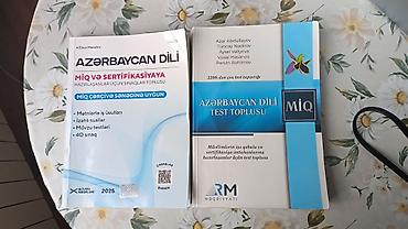 Testlər: Məhsul: “Azərbaycan dili – MİQ və sertifikasiyaya hazırlıq” kitab — 1