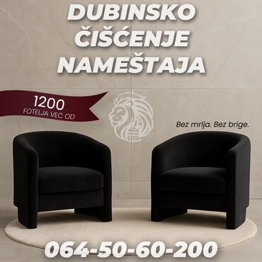 Usluge u domaćinstvu: Profesionalno dubinsko čišćenje nameštaja - Trosed: već od 2500 - — 5