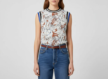 c a topy damskie: Zara, Top damski, rozmiar L