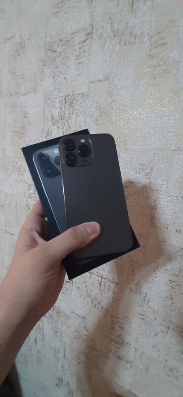 iphone 13 pro max islenmis: IPhone 13 Pro, 128 GB, Graphite, Zəmanət, Face ID, Sənədlərlə