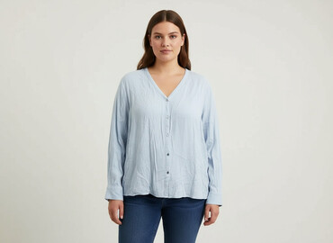 koszula biała plażowa: Sinsay, Women`s shirt, size 2XL