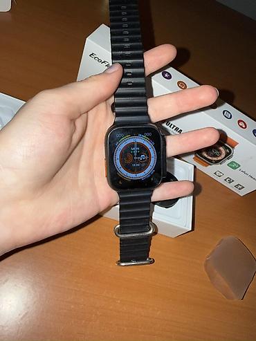 smart saat t800: Yeni, Smart saat, Sensor ekran, rəng - Qara — 5