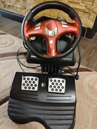Другие аксессуары для компьютеров и ноутбуков: Продаю руль genius trio racer ff