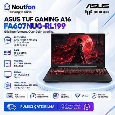 ASUS: Yeni ASUS TUF Gaming, 16 ", AMD Ryzen 7, 512 GB — 1
