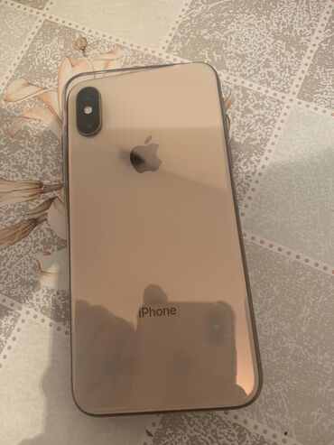 id: IPhone Xs, Б/у, 256 ГБ, Золотой, Кабель