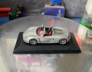 Avtomobil modelləri: Коллекционная модель Porsche Carrera GT Cabriolet type 980 silver — 21