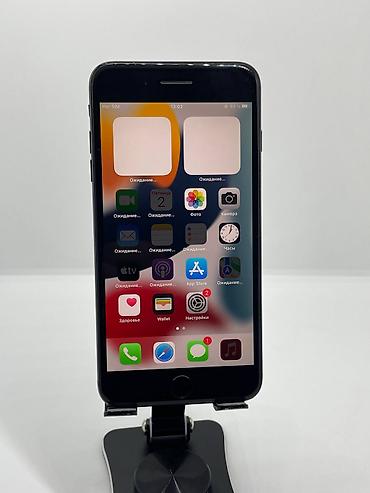 Уюлдук телефондор жана аксессуарлар: IPhone 7 Plus, Колдонулган, 128 ГБ, Jet Black, 68 % — 5