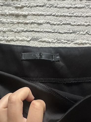 shein: Юбка, Модель юбки: Трапеция, Миди, Атлас, По талии — 2