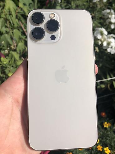 фото 3 на 4: IPhone 13 Pro Max, Б/у, 128 ГБ, Золотой, Зарядное устройство, Защитное стекло, Кабель, 85 % — 1