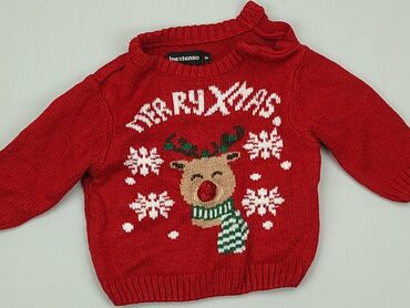 sweterki swiateczne dla chłopca: Sweter, Inextenso, 0-3 m, stan - Dobry