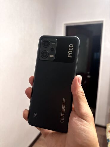 купить телефон поко: Poco X5 5G, Колдонулган, 256 ГБ, түсү - Кара, 2 SIM