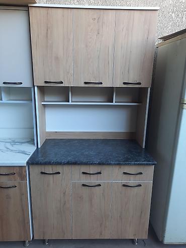 silver kitchen: Кухонный шкаф, Новый, Напольный, Без мойки, ЛДСП — 3