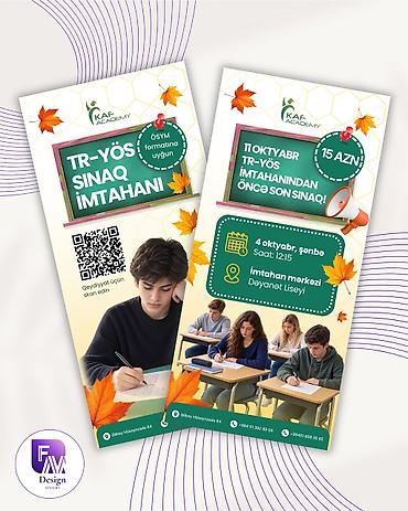 mx group insaat: Flayer/Broşur/Diklet Dizaynı Brendinizə uyğun Keyfiyyətli 2 üzlü — 2