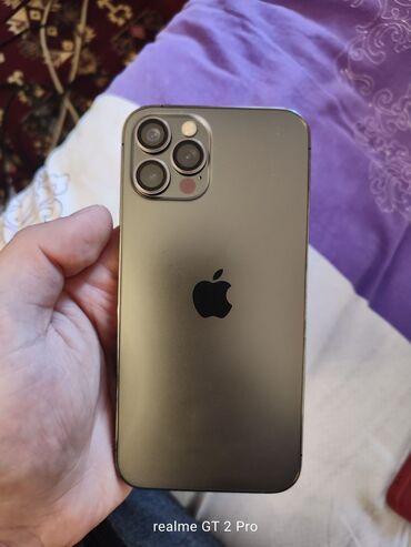 irşad iphone 12 pro: IPhone 12 Pro, 128 GB, Graphite, Barmaq izi, Face ID