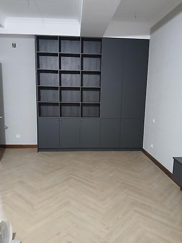 спальное: Шкаф на заказ, Купе, МДФ крашеный — 2