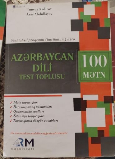 tedi ayı mətni: Azərbaycan dili 100 mətn RM təzə kimidir Cavabları yoxdur. ideal