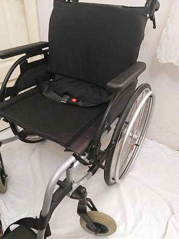 tonometri: Nemacka aluminijumska invalidska kolica poznate marke BREEZY, novi — 1