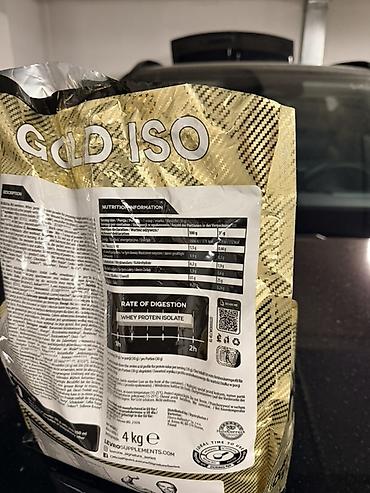 Спортивное питание: 🔥 GOLD ISO 4 кг — почти полный, Бишкек Продам протеин GOLD ISO от — 4