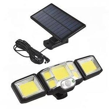 sto: Solarna spoljašnja LED lampa sa senzorom pokreta – trodelna svetlosna — 3