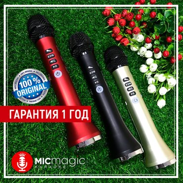 купить беспроводной микрофон для караоке: Micmagic L600 самый лучший караоке микрофон