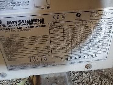air conditioner: Mitsubishi Heavy Industries ve Tadiran satilir FDC140VN – Split tipli — 3