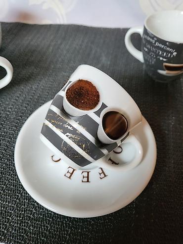 Kuhinjski setovi: Solje nove,vintaz za kafu. Pakovanje solja za kafu,porcelanske sa — 11