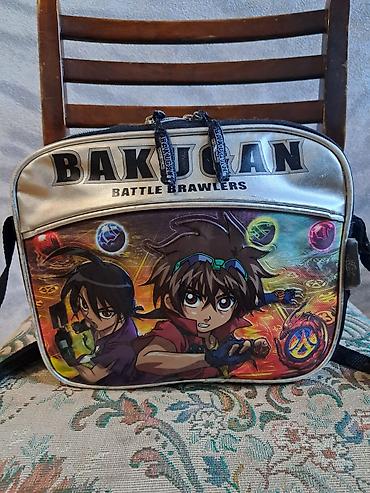 Məktəb çantaları: Bakugan “Battle Brawlers” çiyin çantası - Rəsmi Bakugan dizaynı: ön — 1