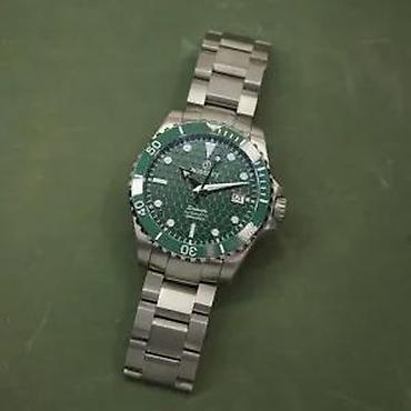 Ručni satovi: Boderry BDA007T SEATURTLE OCEAN - 40mm - Zelena - Titanium — 19