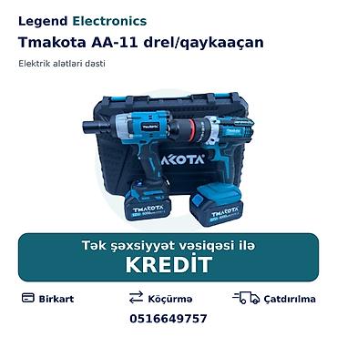 boyama seti: Elan başlığı: Akkumulyatorlu elektrik alət dəsti Tmakota AA-11 — 1
