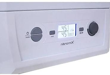 evde sam yandirmaq: DemirDöküm Nitromix P 35 yoğuşmalı kombi Divar tipli, hermetik, 35 kW — 2