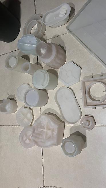 Другой декор и предметы интерьера: Молды формочки для гипса и для свечей по 400 сом каждый все 7000 — 10