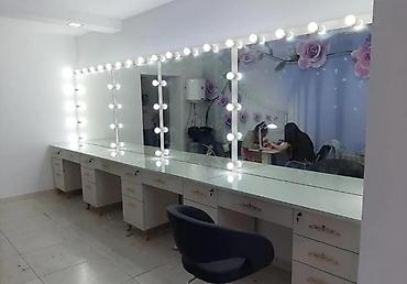 işıqlı güzgü: Müasir salon üçün peşəkar iş masaları və güzgü sistemləri - Makiyaj — 6