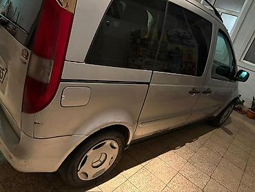 yuk qaldiran kranlar: Mercedes-Benz Vaneo, gümüşü rəng, miniven/gündəlik ailə avtomobili — 5