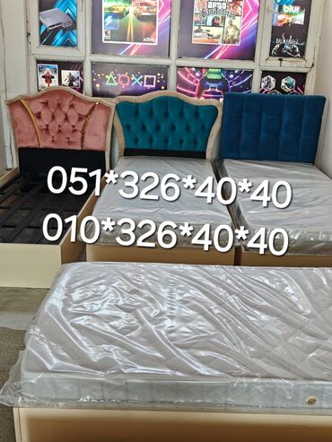 Çarpayılar: Yeni, Təknəfərlik çarpayı, Bazasız, Matras ilə, Siyirməsiz, Azərbaycan — 26