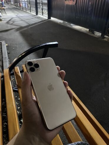 iphone xr в корпусе 13 про: IPhone 11 Pro Max, Колдонулган, 256 ГБ, Алтын, Коргоочу айнек, Каптама, 75 %