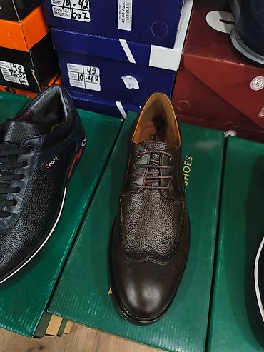 Ayaqqabılar: Kişi ayaqqabıları – klassik və gündəlik modellər - Material: qara və — 11