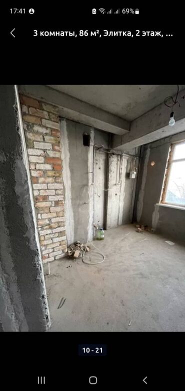 Продажа квартир: 3 комнаты, 86 м², Элитка, 2 этаж, ПСО (под самоотделку) — 11