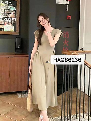 Женская одежда: Вечернее платье, Коктейльное, Короткая модель, Трикотаж, С рукавами, M, L — 3