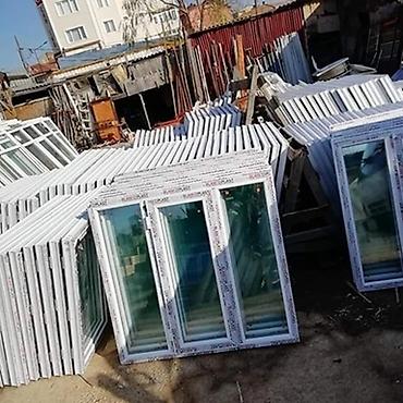 Plastik pəncərələr: Yeni İkiqat şüşə paketi Plastik pəncərə, Еni: 2 sm, Uzunluğu: 5 sm, Pulsuz quraşdırma — 26