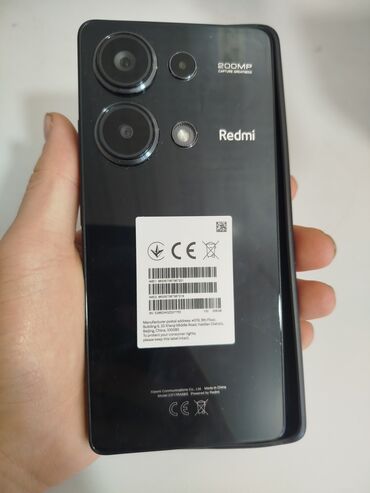 игравые телефоны: Redmi, Redmi Note 13 Pro, Б/у, 256 ГБ, цвет - Черный, 2 SIM