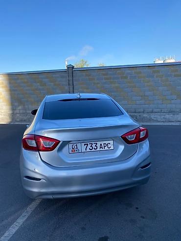 именной номер кыргызстан цена: Chevrolet Cruze: 2018 г., 1.4 л, Автомат, Бензин, Седан — 7