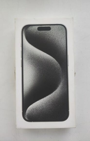 камеры видеонаблюдения бу: IPhone 15 Pro, Б/у, 256 ГБ, White Titanium, Зарядное устройство, Чехол, Коробка, 90 %