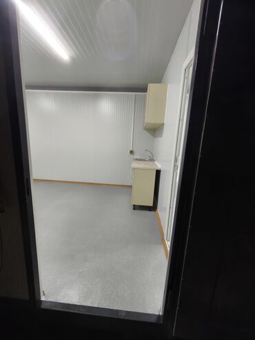 Konteynerlər: Prefabrik konteyner - Konstruksiya: tam metalkarkas, möhkəm çərçivə; — 5