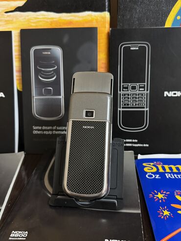 Nokia: Nokia 8 Sirocco, < 2 GB Memory Capacity, rəng - Boz, Düyməli — 5