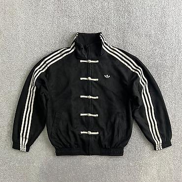 Üst geyimi: Adidas Originals üslubunda unisex jaketi - Dizayn: Klassik 3 zolaqlı — 3