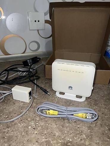 adsl wifi modem: Huawei ADSL Wi‑Fi router dəsti Xüsusiyyətlər: - Model: Huawei Home — 1