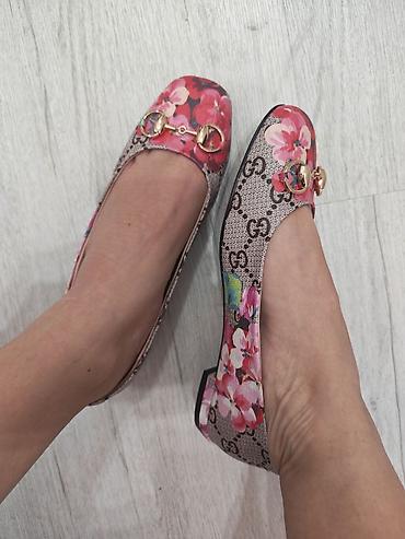 Baletanke: Gucci GG Supreme Blooms baletanke kozne, replika A klase * NOVO * — 1